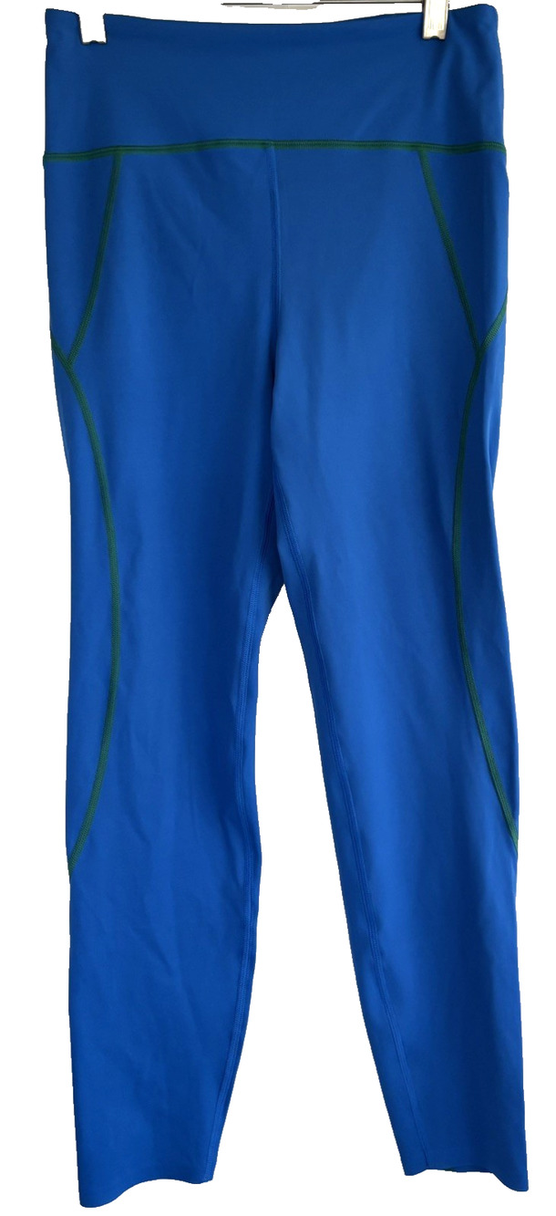 J CREW Re-imaged Blue Athletic Leggings Athleisure Sz Small